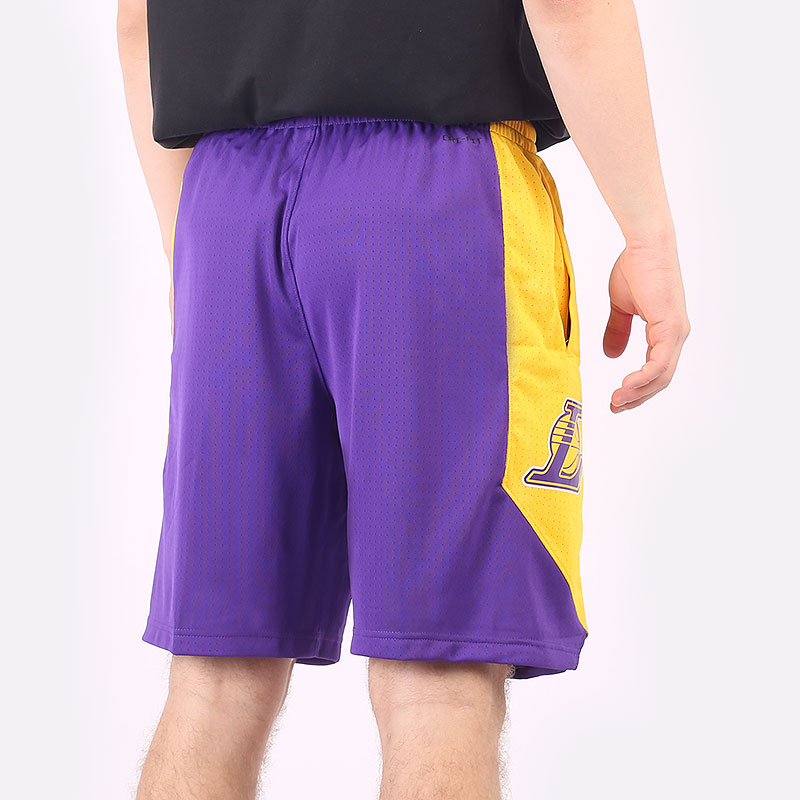 мужские фиолетовые шорты Nike Dry NBA Practice Shorts Los Angeles Lakers AJ5077-504 - цена, описание, фото 5